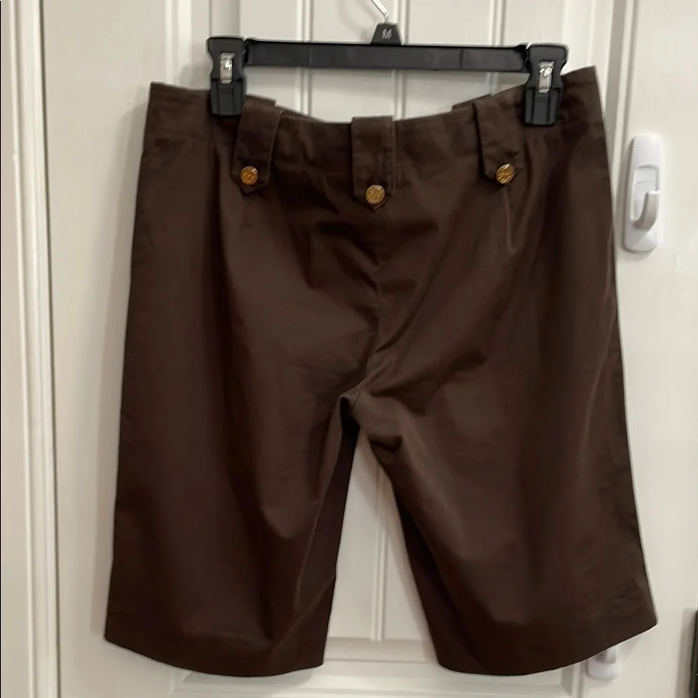 🤎TORY BURCH Brown Women's Walking Shorts